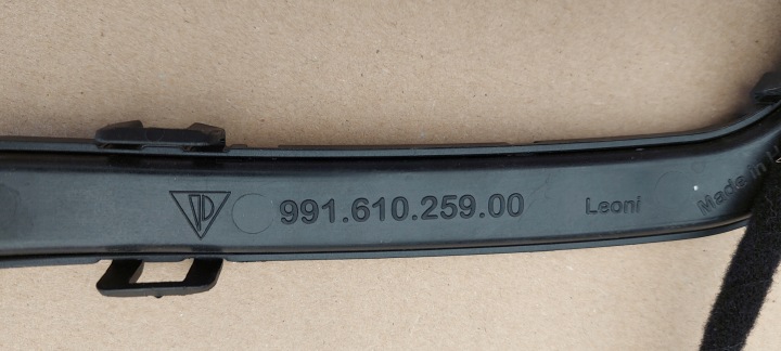 Câblage du capot Arrière PORSCHE 911 991 992 11-26 TARGA 99161025900