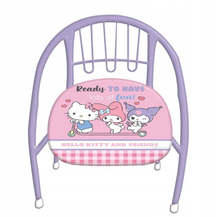 Стільчик дитячий металевий Hello Kitty