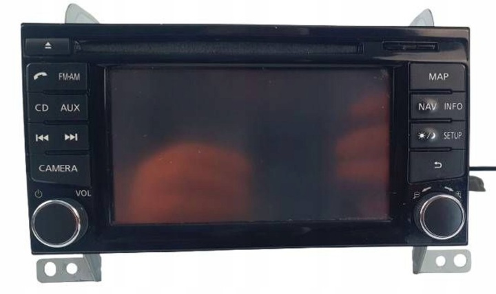 Nissan Juke und 1 F15 Qashqai 10- radio CD Navigation naped ekran