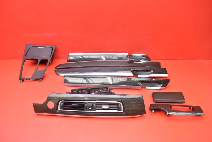 DEKOR DEKORY KOMPLET DREWNIANE BMW F02 LONG 08-12