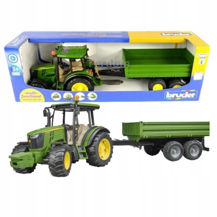 John Deere 5115 м + причіп платформна — фото 15