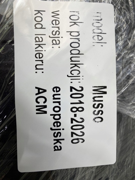 SSANGYONG MUSSO II 18-23 2.2 E-XDI HOLD ON ENGINE 6710100214 OE 7