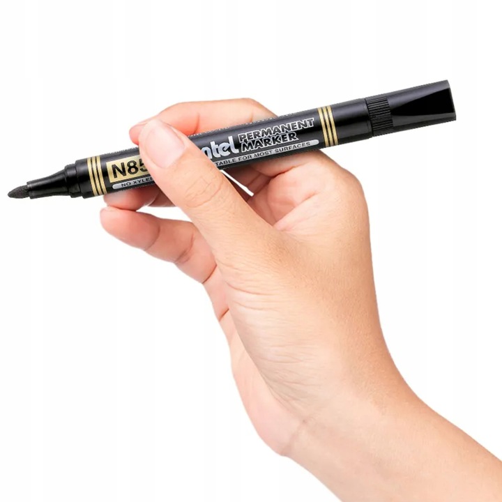 Маркер перманентний з круглою наконечником Pentel 1 шт. — фото 9