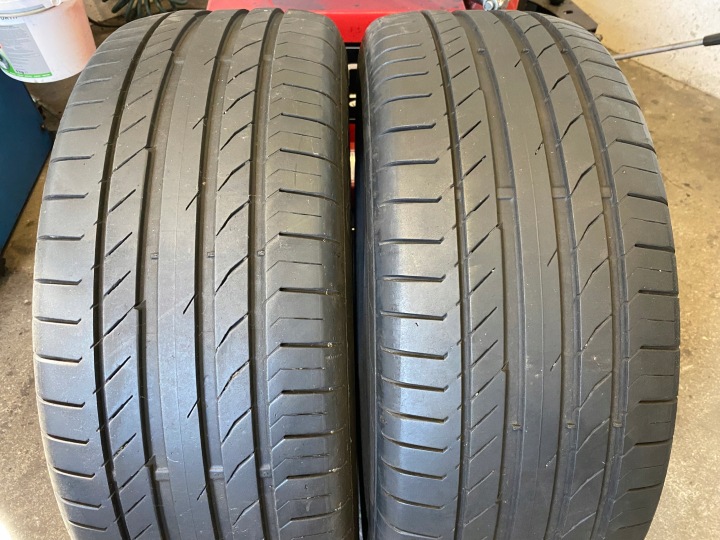 2 tyres summer 235/55R18 Continental ContiSportContact 5 Seal 6,5mm