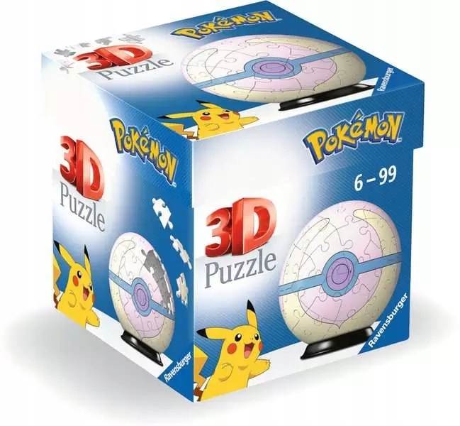 Пазли 3D Куля: Pokemon Heal Ball Ravensburger — фото 5