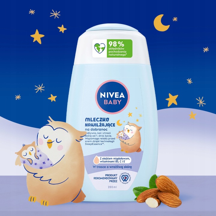 NIVEA BABY молочко для тіла для дітей 200 мл — фото 3