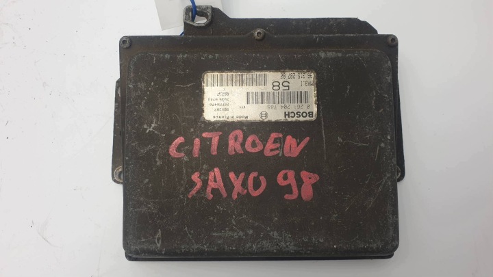 computer des motors ECU 9631528780 CITROEN SAXO