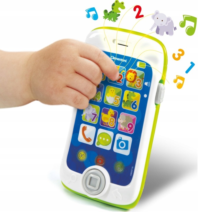 Інтерактивний смартфон для дітей BABY TOUCH PLAY CLEMENTONI 12 міс.+ — фото 4