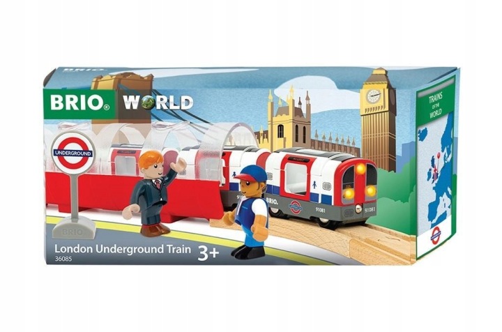 BRIO 36085 World Trains Edition: Лондонські metro на батарейки — фото 6