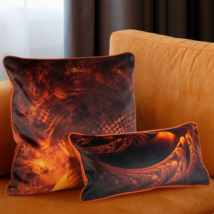 Velvetový Povlak 60x60 S Potiskem Příjemný