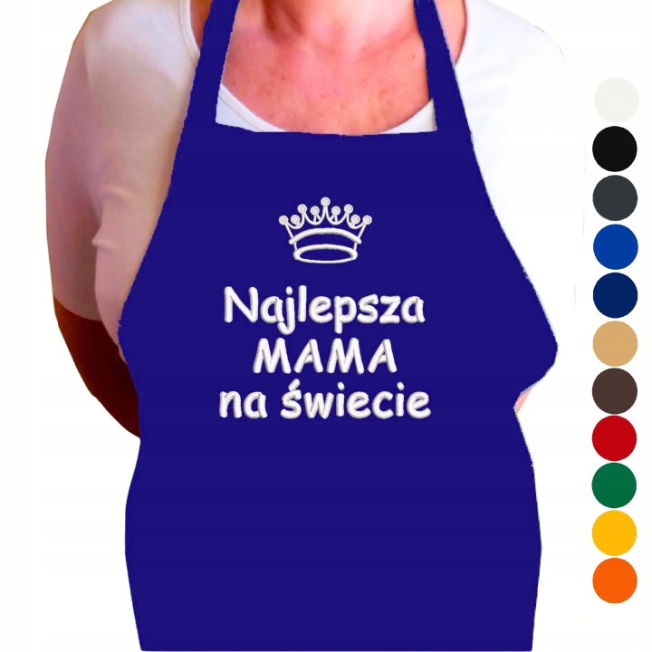 Zástěra Nejlepší Maminka Na Světě Dárek K Svátek Matek Praktický
