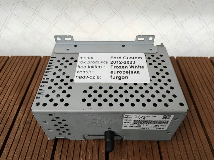 FORD TRANSIT CUSTOM LIFT 19-24 RADIO lettore navigazione NAVI JK2T-18C815-VV