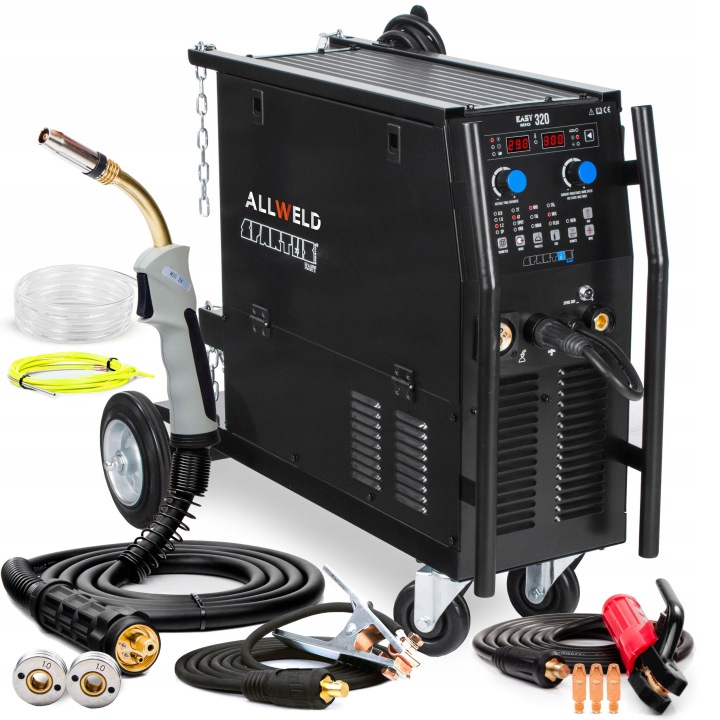 Svářečka Mig/mag Spartus Mig 320 Synergia Mma Tig 300A 400V Hliník 3v1