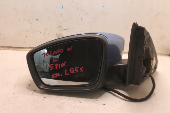 SPECCHIETTO RETROVISORE sinistro 5PIN SEAT TOLEDO IV SKODA RAPID delle ruote. LQ5X 12-19 ANGLIK