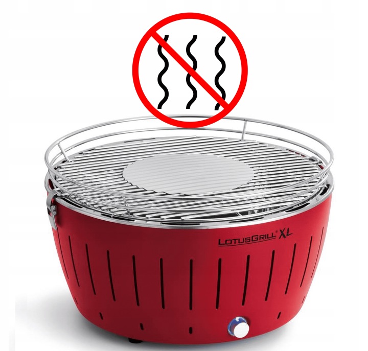 Bezkouřový Gril Na Uhlí Lotusgrill Zahradní XL Popelník Taška Součástí Balení