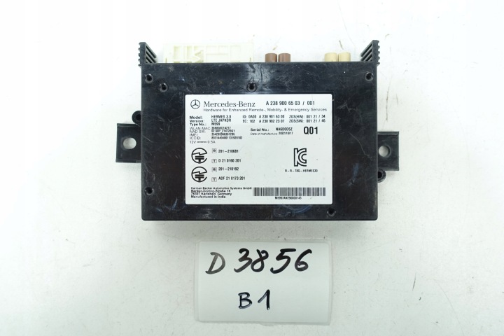 module control unit MERCEDES A2389006503