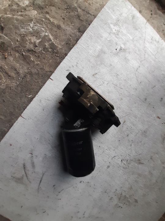 oil filter holder + radiator DUCATO IVECO BOXER JUMPER 3.0 504086471