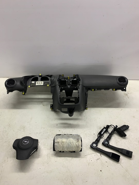 CRUSCOTTO KIT COMPLETE airbag CRUSCOTTO COMPLETO consolle airbag OPEL CORSA D LIFT HB (2011-2014) colore Z157