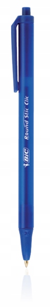 Ручка автоматична BIC Round Stic Clic Офісний Шкільний 1 мм — фото 5