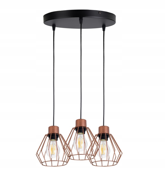 Závěsná lampa závěsný lustr loft briliant 3