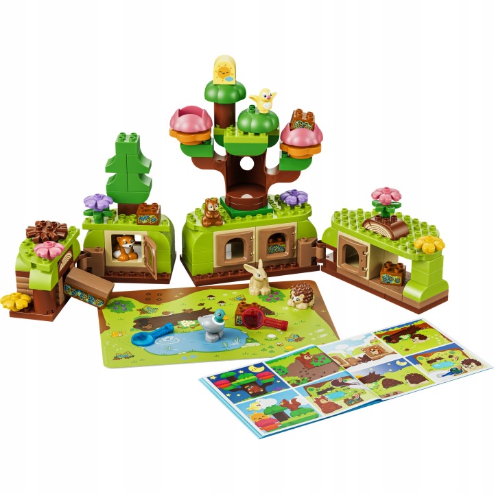 LEGO 10480 DUPLO Ліс дослідників з дикими тваринами — фото 2