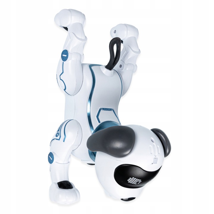 ROBOT DOG CONTROLLED RC PROGRAMMABLE RESPONDS TO VOICE COMMANDS + REMOTE CONTROL Batteries 4 x AA, 2 x AAA