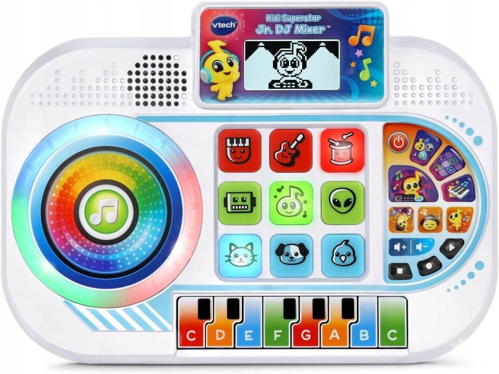 VTECH Kidi Superstar Jr. DJ Міксер Консоль DJ Міксер біла (Англійська Вер.)