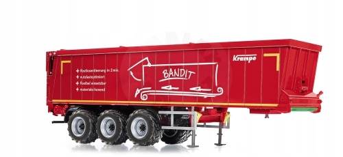 Wiking - причіп для вантажівки Krampe червона