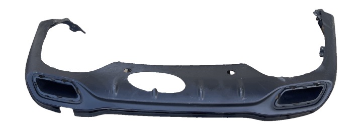 MERCEDES C-KLASA V W206 2021- AMG DYFUZOR SPOILER der Stoßstange heck A2068854503