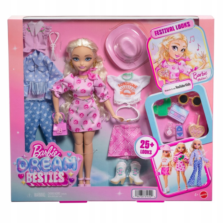JGH87 Лялька модна Barbie Dream Besties — фото 3