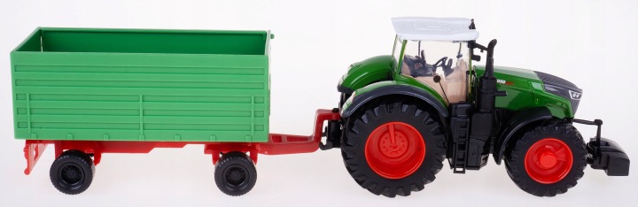 Трактор в/ trailer - fendt 1050, bburago — фото 4