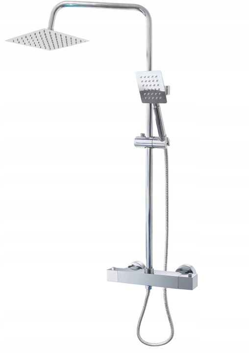 Sprchový sloup sprchový set dešťová sprcha termostat sprcha Chrom