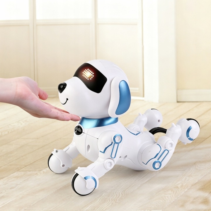 Інтерактивний ROBO собака дистанційно керований голосом пульт фокуси танцює — фото 3