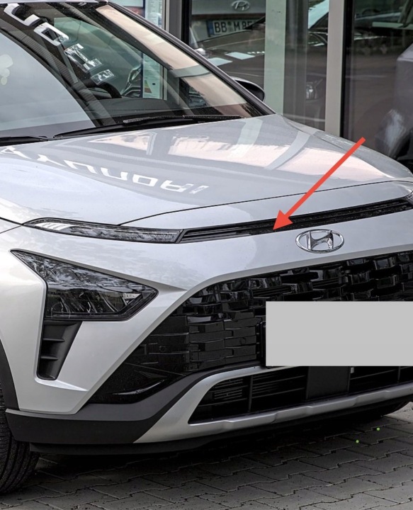 HYUNDAI BAYON 21-24 moulding intake of a bumper front 86599-Q0AA0