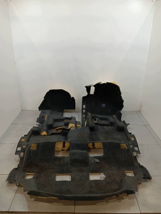 mats of the interior floor car carpet 4M Audi Q7 II (2015-2026) SQ7
