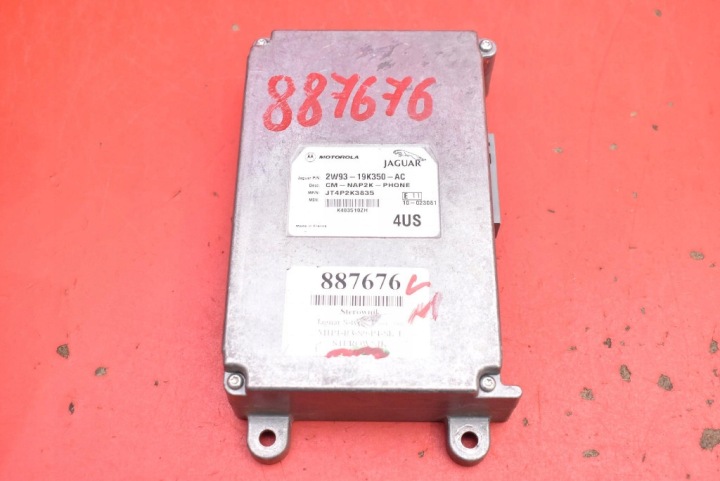 Bedienteil modul TELEFONU 2W93-19K350-AC JAGUAR S-TYPE 04-08