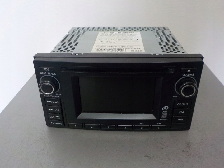 SUBARU FORESTER III SH RADIO Navigation FABRYCZNA