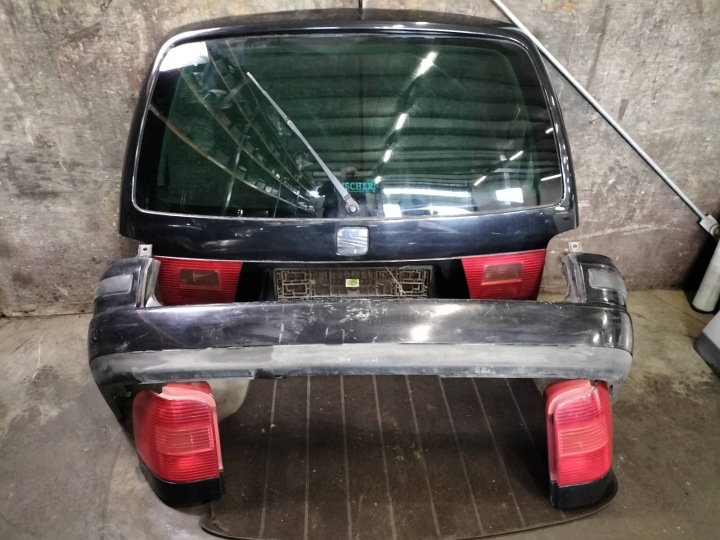 kompletní záď SEAT ALHAMBRA MK1 LIFT LC9X kapota kufru nárazník záď světlá