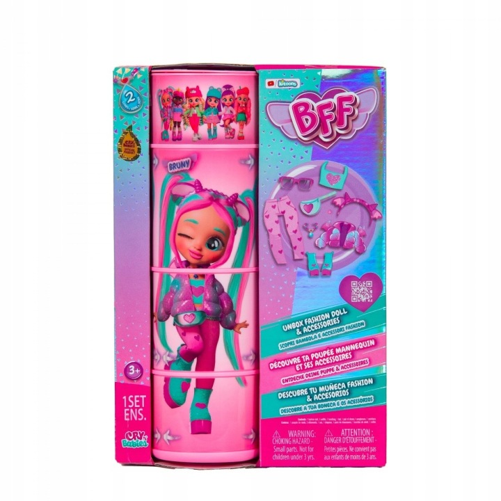 CRY BABIES BFF лялька BRUNY + аксесуари S2 TM TOYS — фото 9