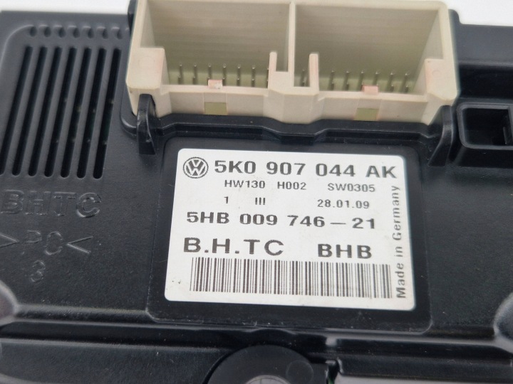 Πίνακας κλιματισμού εξαερισμού Volkswagen VW Golf VI 5K0907044AK 10