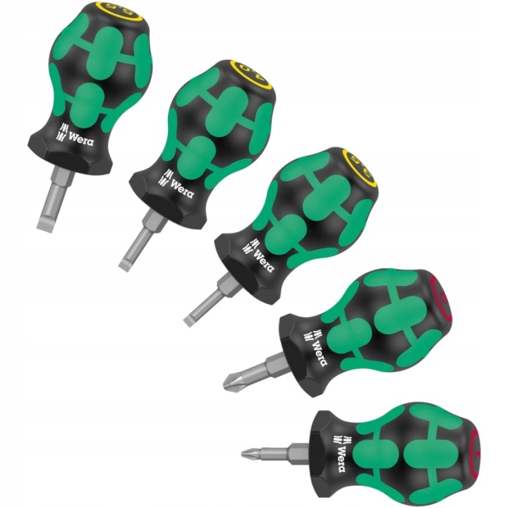 Sada Šroubováků Stubby Set 1, 5 Ks 05008870001 Wera