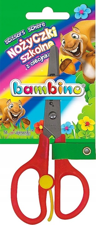 Ножиці Шкільні Класичні З Обмежувачем Bambino