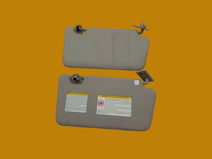 visors PRZECIWSLONECZNE left right cover KPL E13 Nissan Micra IV (2010- )