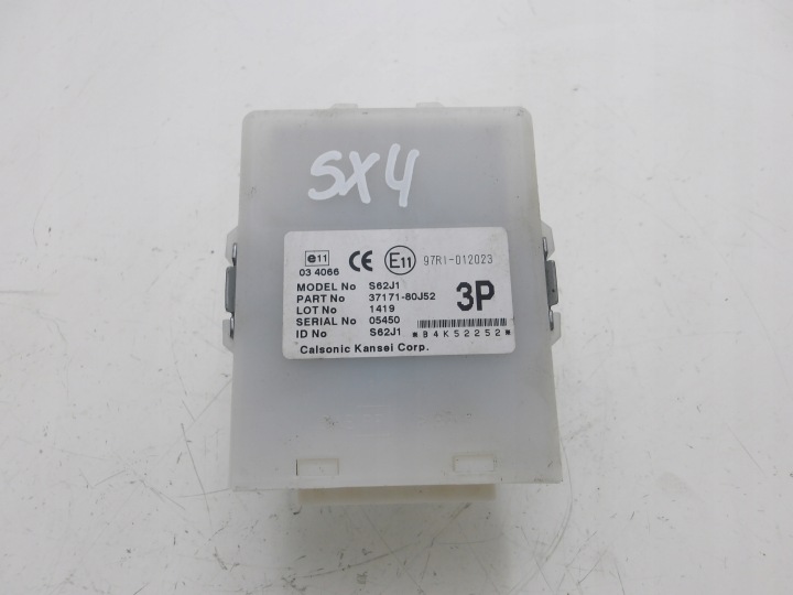SUZUKI SX4 SEDICI 06-13 modul Bedienteil IMMO 37171-80J52