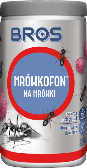 MRÓWKOFON порошок На Мурахи отрута харчова на мурахи Bros 250 г. — фото 3