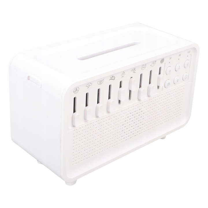 Білий Ніч Night Light Horydifier Дифузор Машина звукова Bluetooth Прибл. — фото 4