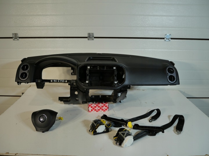 CRUSCOTTO KIT COMPLETE airbag consolle 5N0 TIGUAN 1 LIFT airbag airbag CINTURA SICUREZZA ANTERIORI