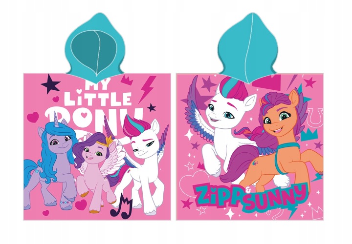 Накидка з капюшоном 110x55 Пончо My Little Pony
