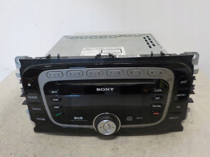 FORD S-MAX RADIO FABRYCZNE SONY KOD BS7T-18C939-FE