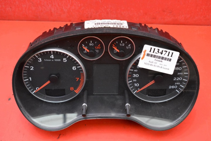 budíky budiky EU 8P0920900G AUDI A3 8P 1.6 8V 102 KM 03-05